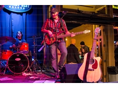 Nick Smith Gear: Boulder Creek Guitar and Sennheiser wireless in ears with Dream Earz plugs.